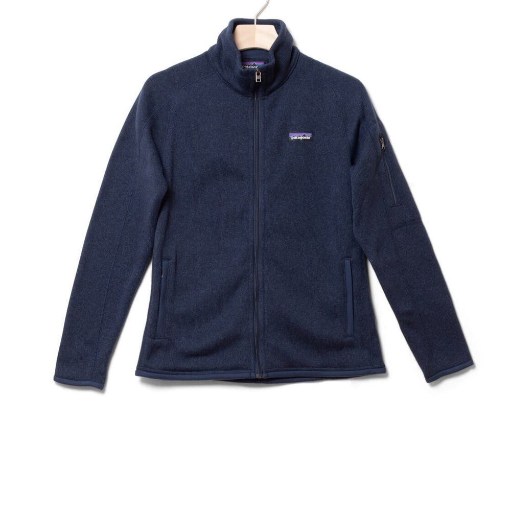 Patagonia W Jacket Better Sweater blue navy