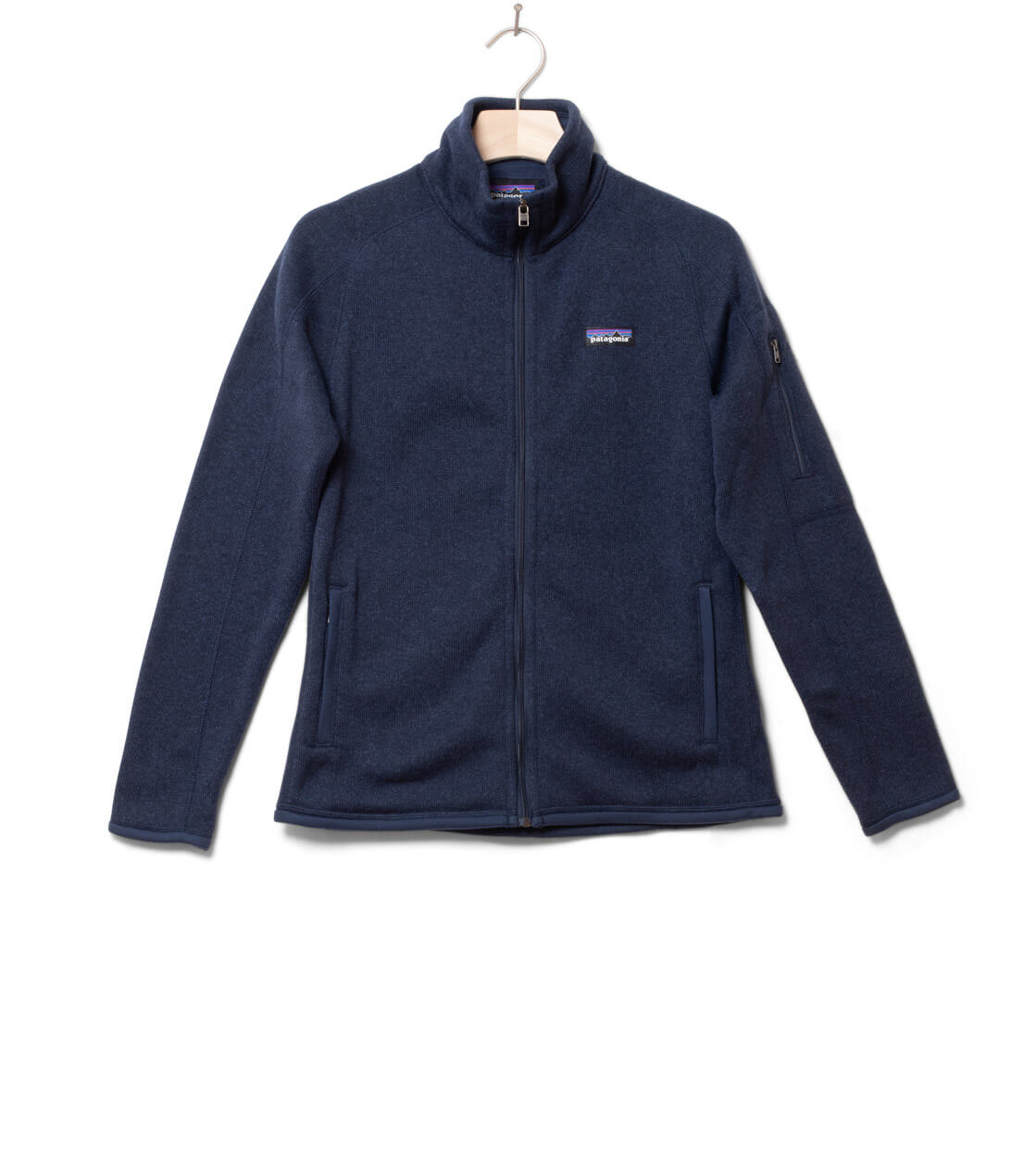 Patagonia W Jacket Better Sweater blue navy