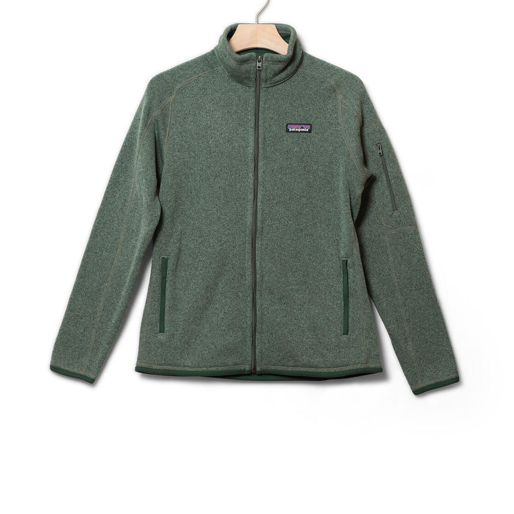Patagonia W Jacket Better Sweater green hemlock