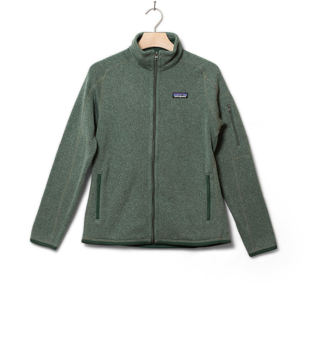 Patagonia W Jacket Better Sweater green hemlock