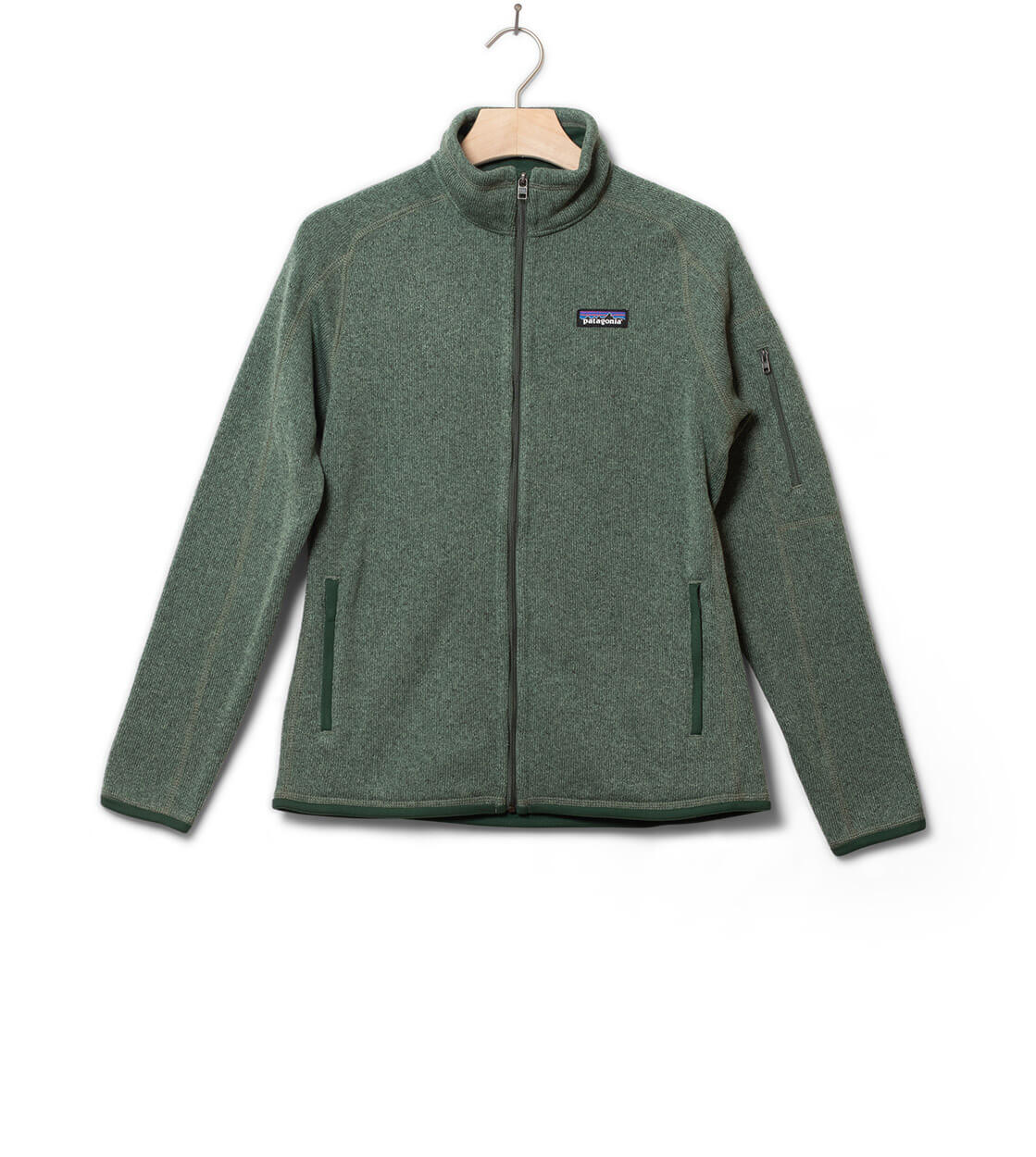 Patagonia W Jacket Better Sweater green hemlock