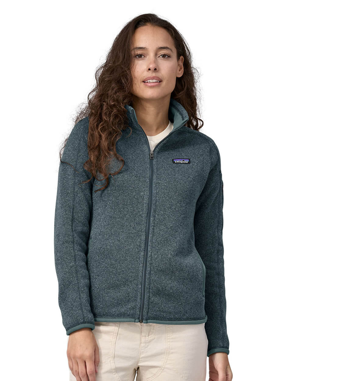 Patagonia W Jacket Better Sweater green nouveau