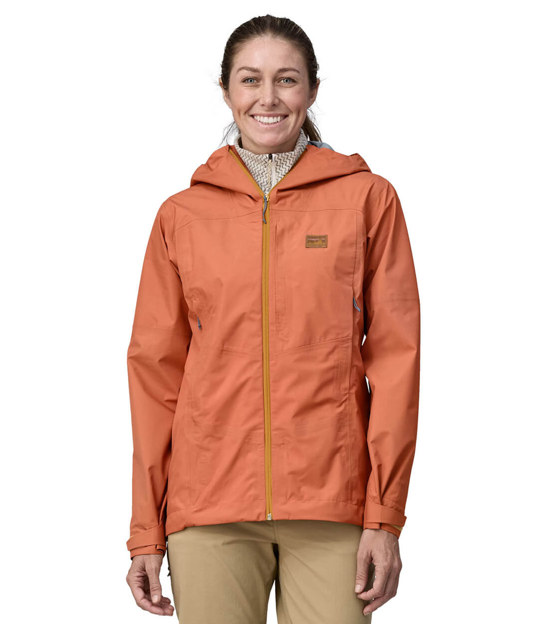 Patagonia W Jacket Boulder Fork orange sienna clay