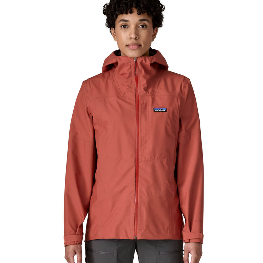 Patagonia W Jacket Boulder Fork red potters