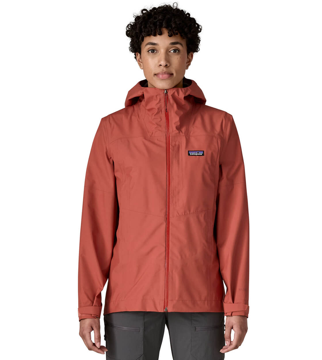Patagonia W Jacket Boulder Fork red potters
