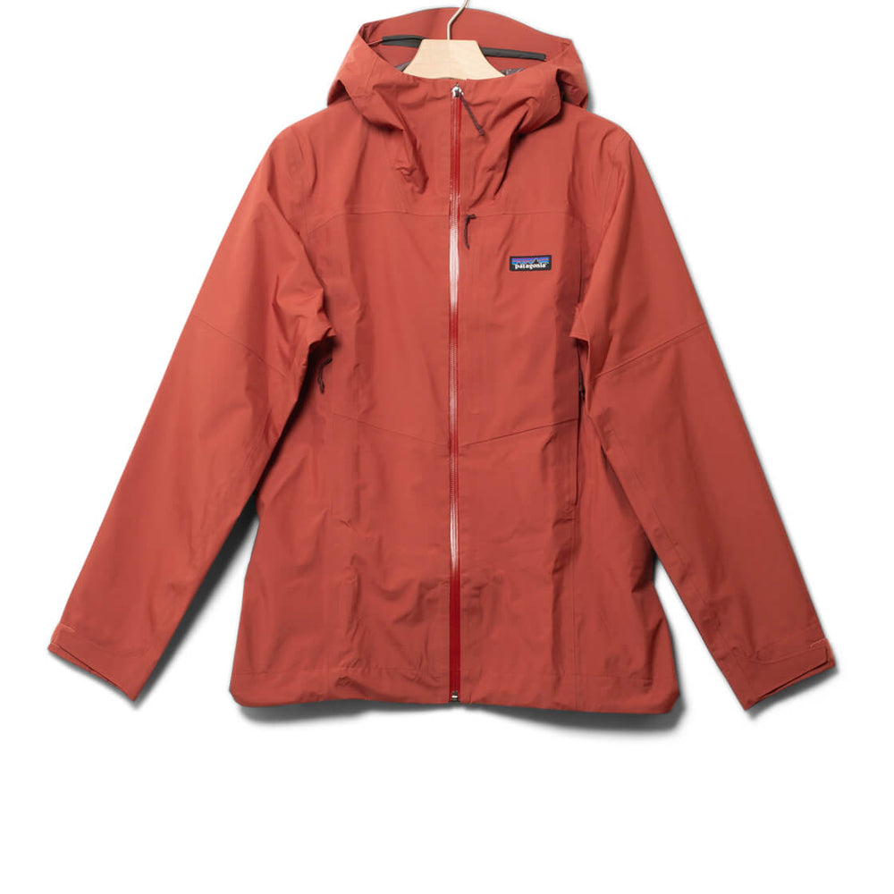 Patagonia W Jacket Boulder Fork red potters