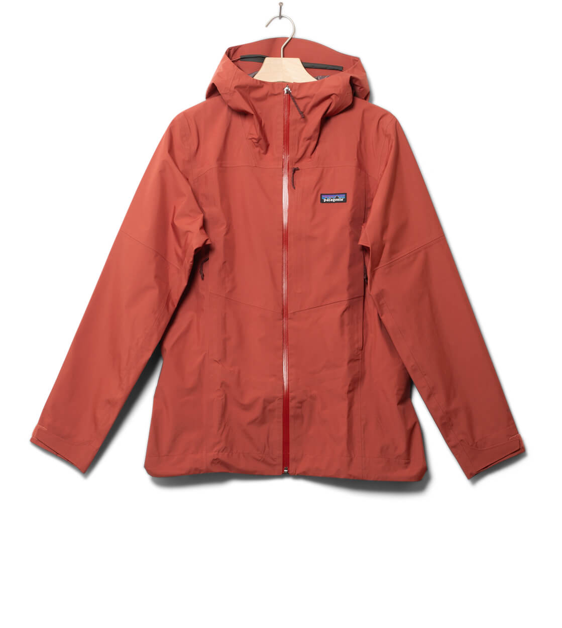 Patagonia W Jacket Boulder Fork red potters