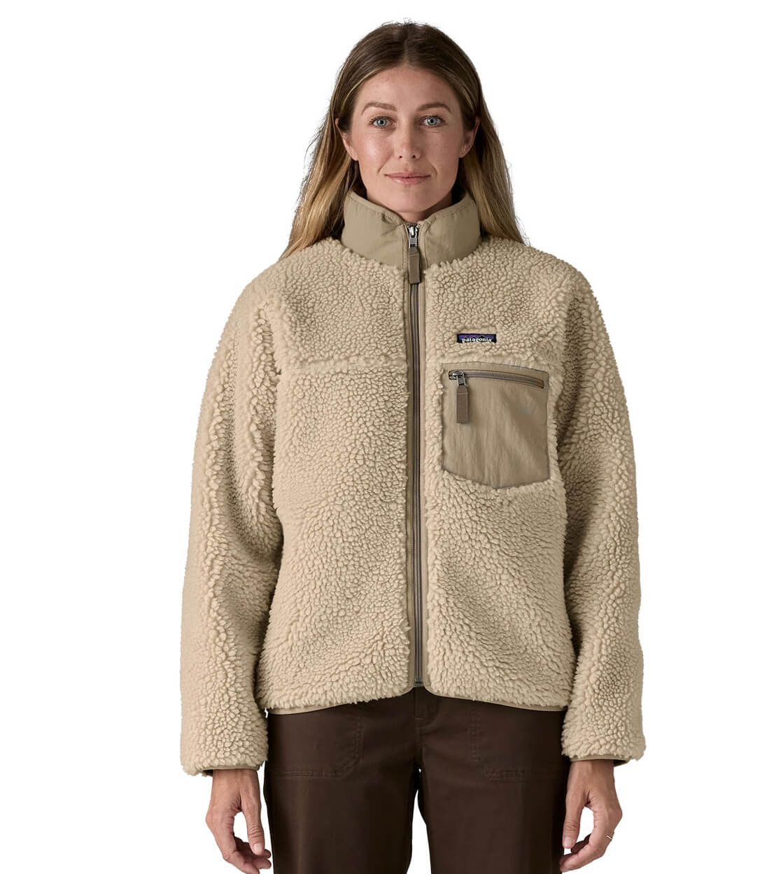 Patagonia W Jacket Classic Retro-X beige natural