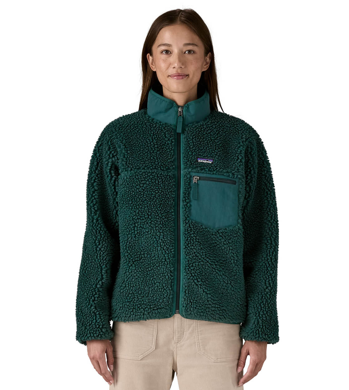 Patagonia W Jacket Classic Retro-X green cascade