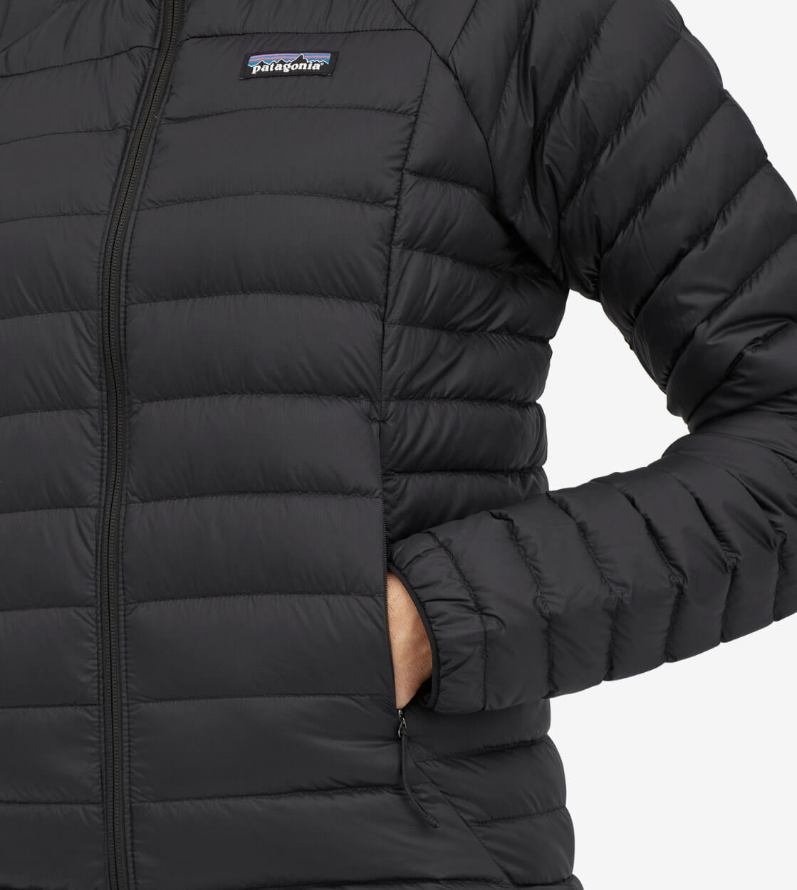 Patagonia W Jacket Down Sweater black