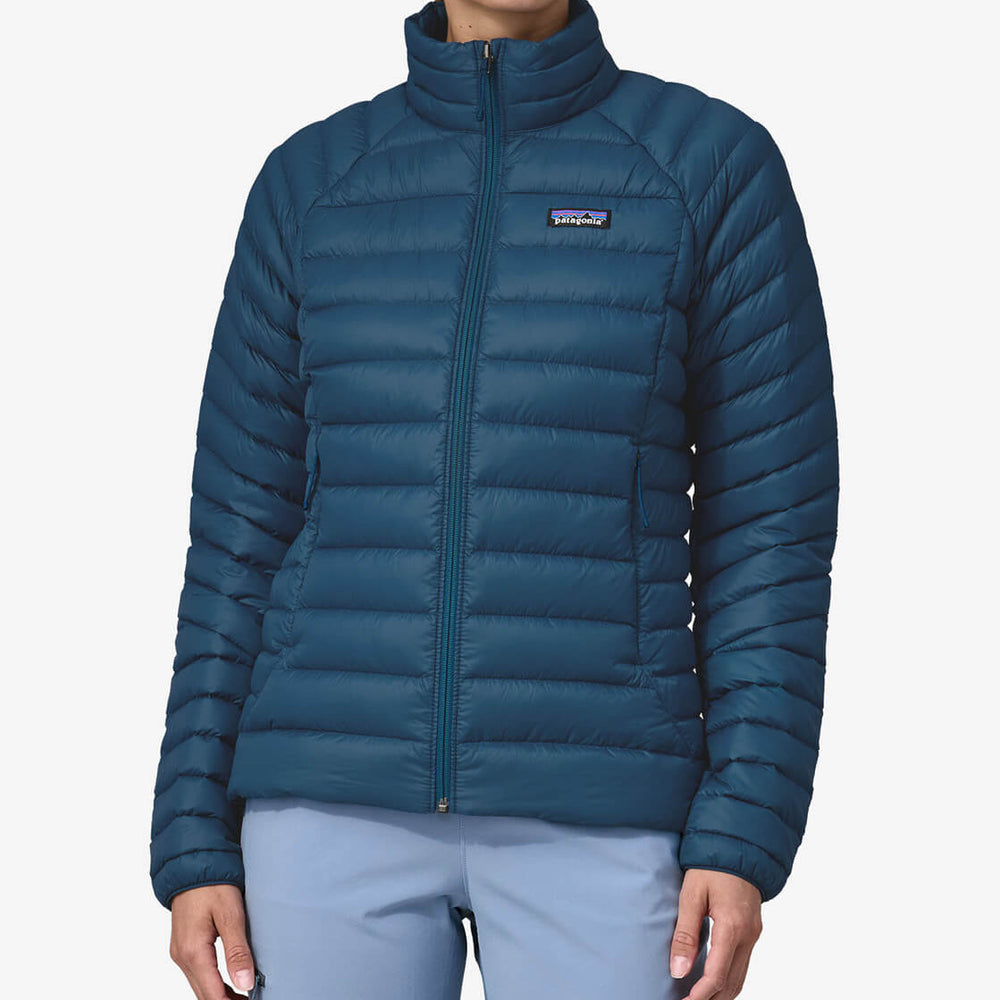 Patagonia W Jacket Down Sweater blue lagom