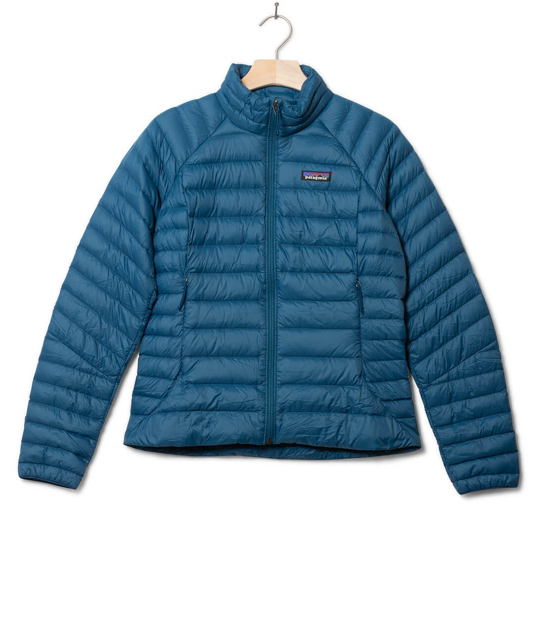 Patagonia W Jacket Down Sweater blue lagom