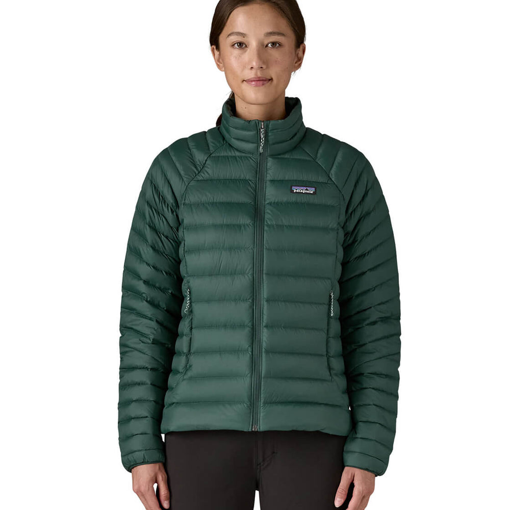 Patagonia W Jacket Down Sweater green cascade