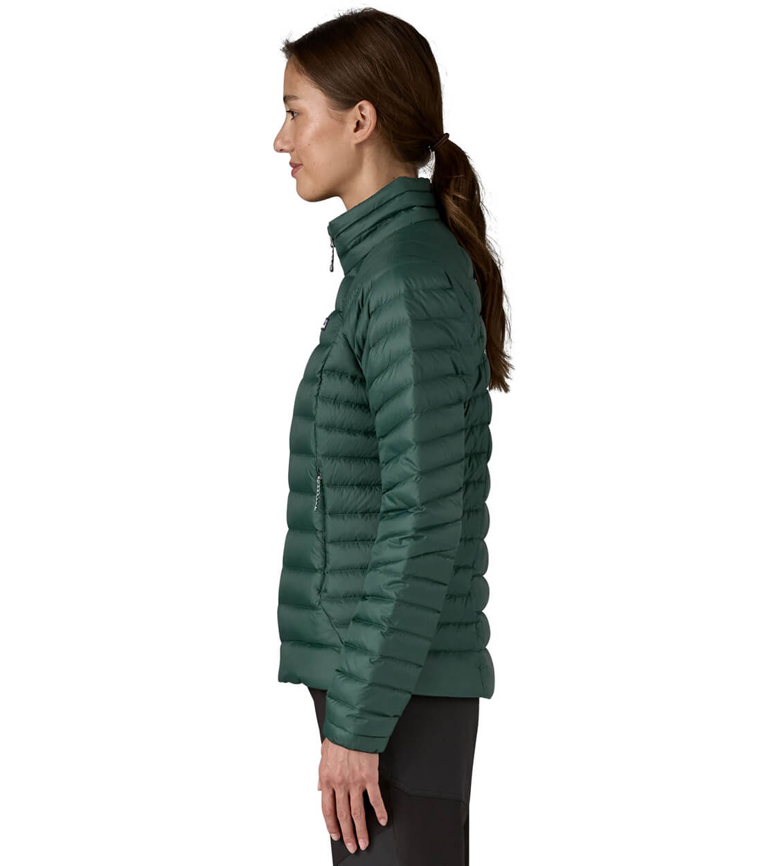Patagonia W Jacket Down Sweater green cascade