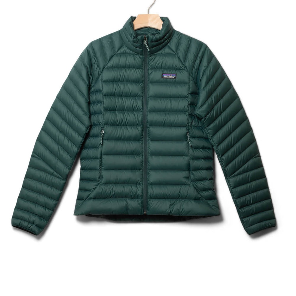 Patagonia W Jacket Down Sweater green cascade