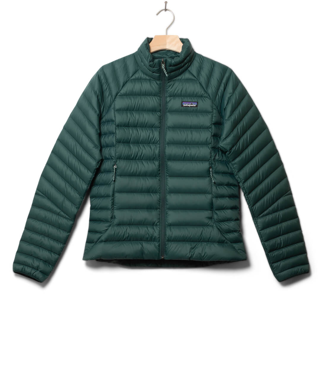 Patagonia W Jacket Down Sweater green cascade