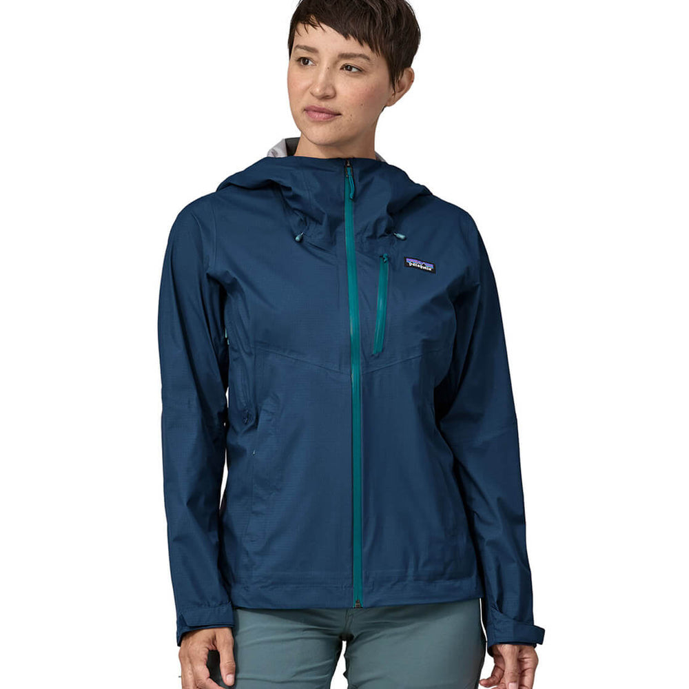 Patagonia W Jacket Granite Crest blue lagom