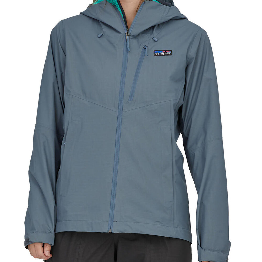 Patagonia W Jacket Granite Crest blue plume grey