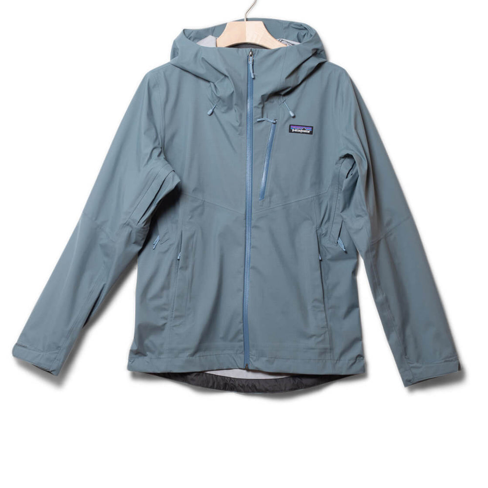 Patagonia W Jacket Granite Crest blue plume grey