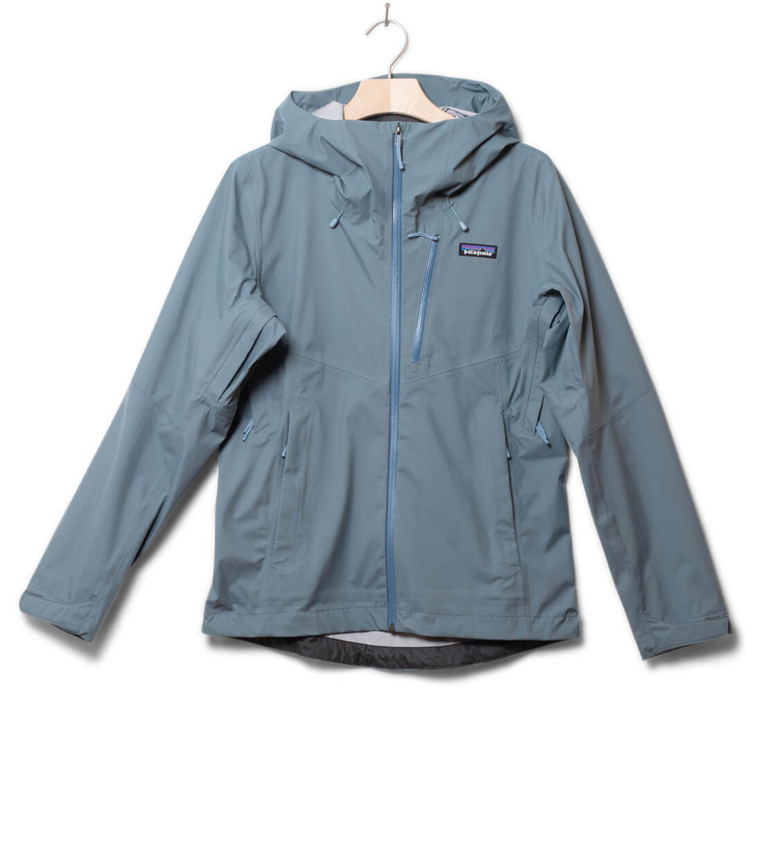 Patagonia W Jacket Granite Crest blue plume grey