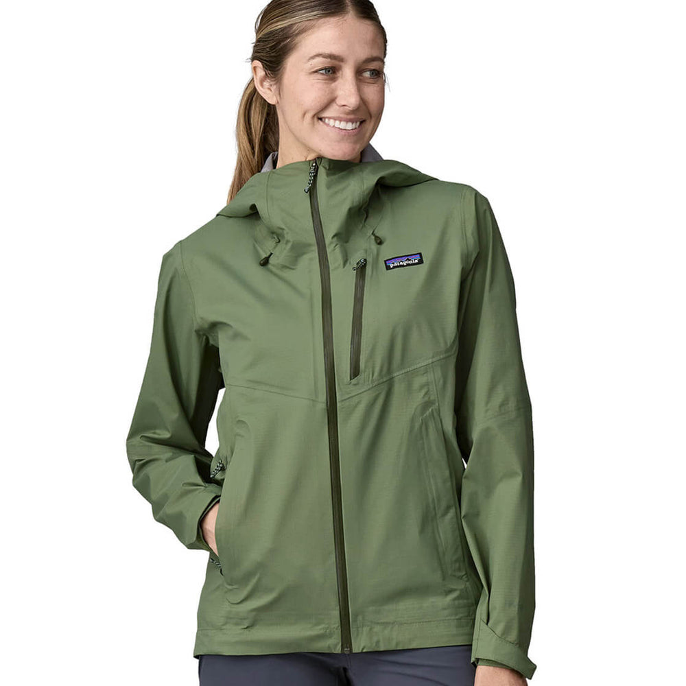 Patagonia W Jacket Granite Crest green terrain