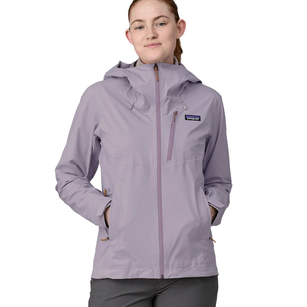 Patagonia W Jacket Granite Crest purple herring grey
