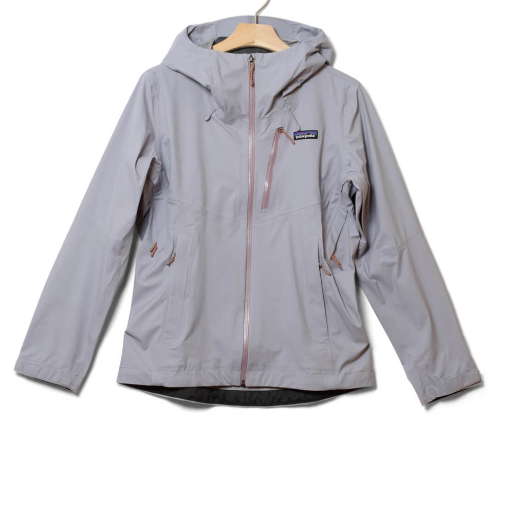 Patagonia W Jacket Granite Crest purple herring grey