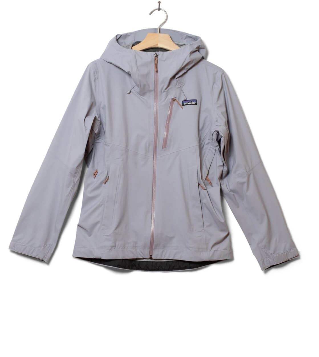 Patagonia W Jacket Granite Crest purple herring grey
