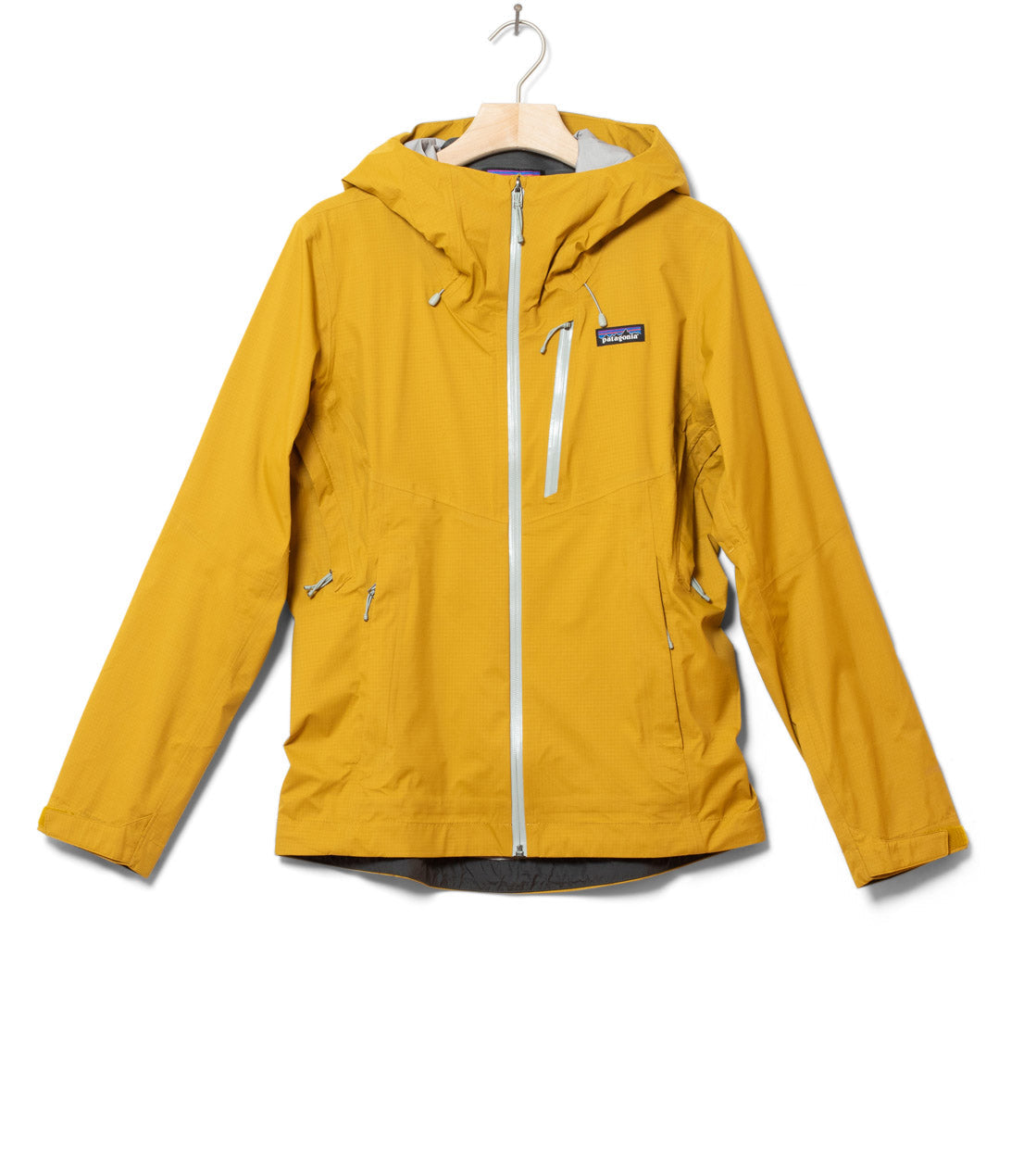 Patagonia W Jacket Granite Crest yellow cosmic gold
