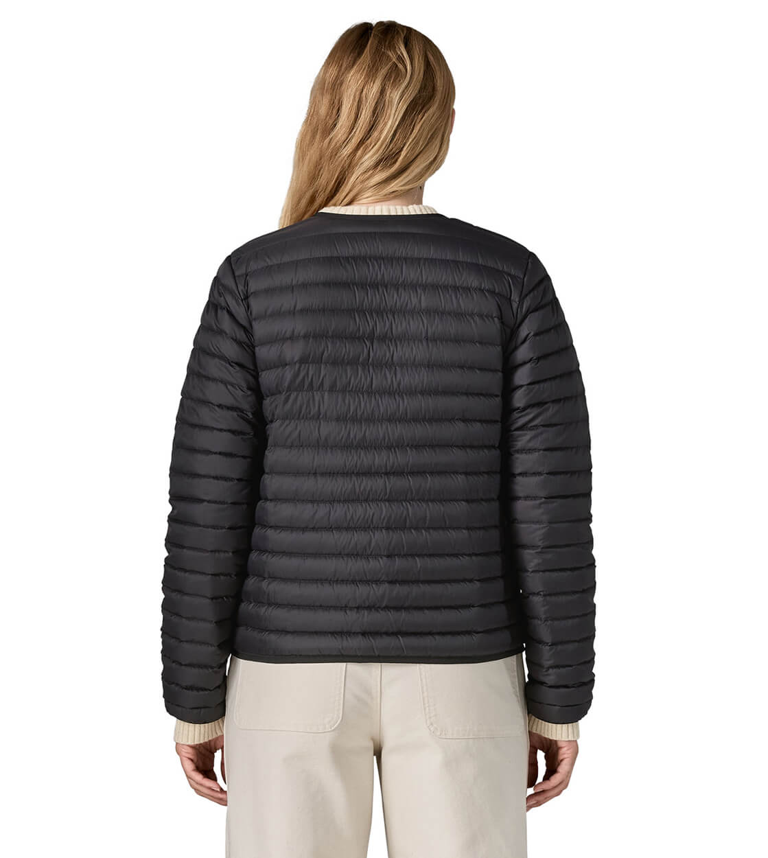 Patagonia W Jacket LW Reversible Down Cardigan black
