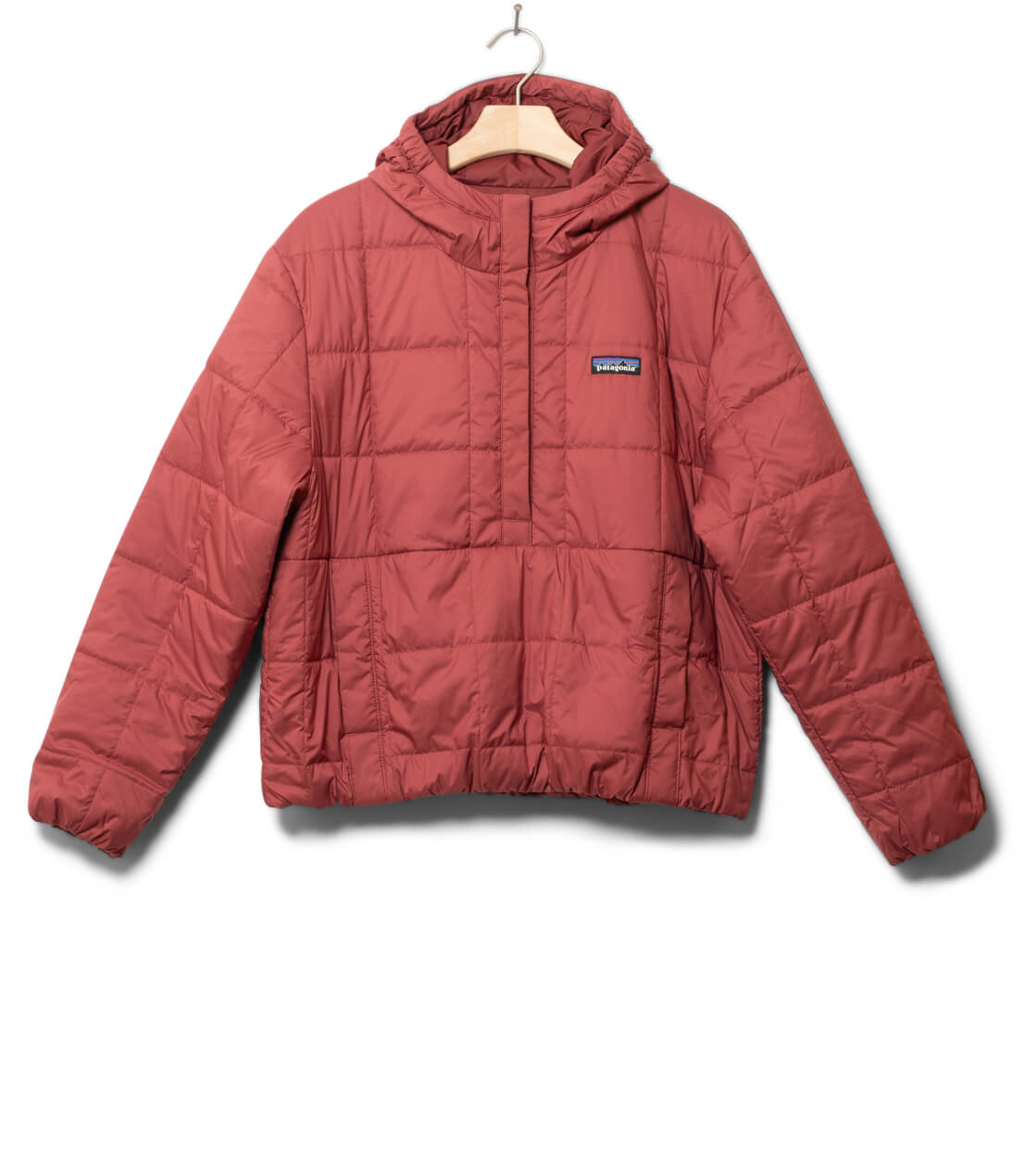 Patagonia W Jacket Light Gust Hooded P/O pink sequoia red