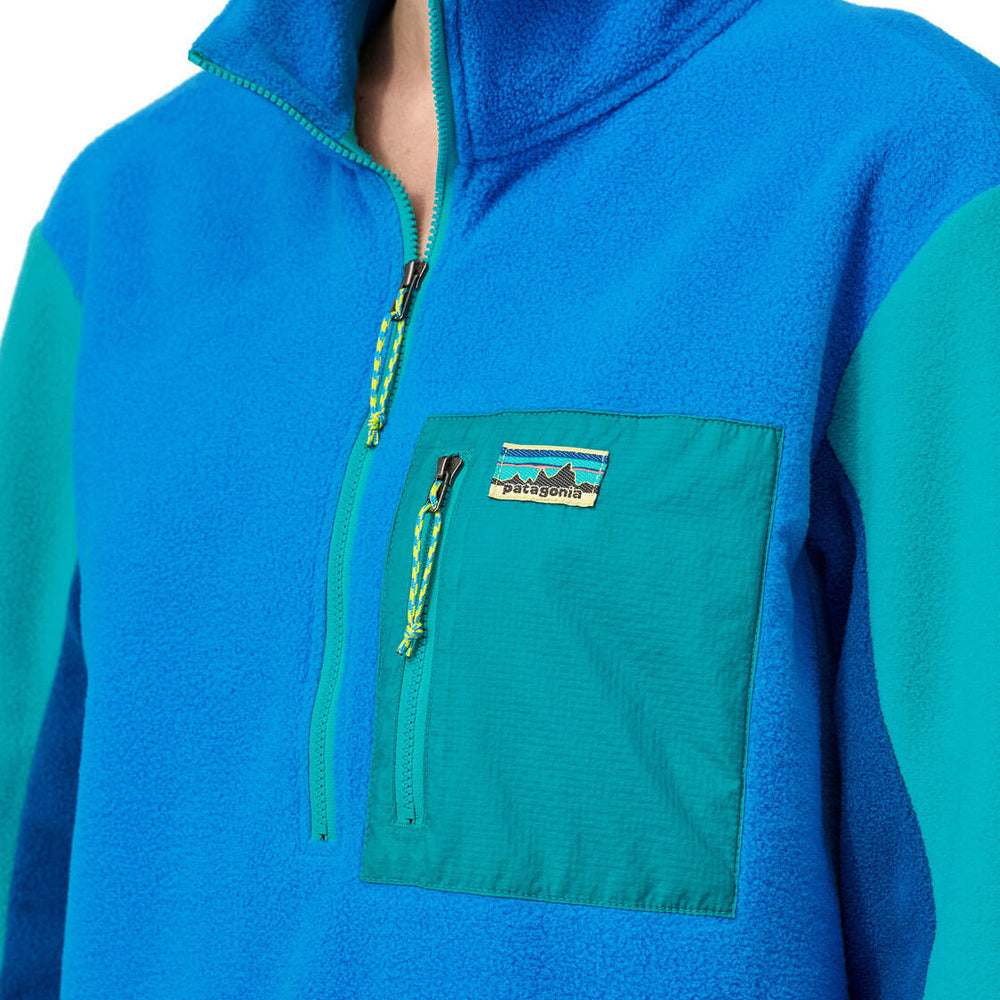 
                      
                        Patagonia W Jacket Microdini Half Zip blue vessel
                      
                    