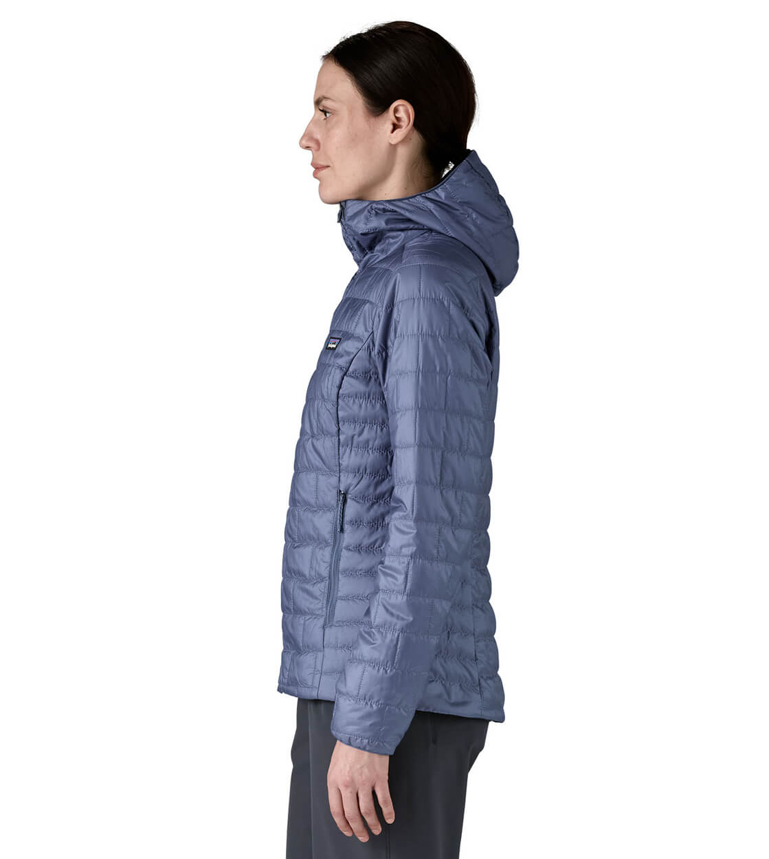 Patagonia W Jacket Nano Puff Hoody blue current