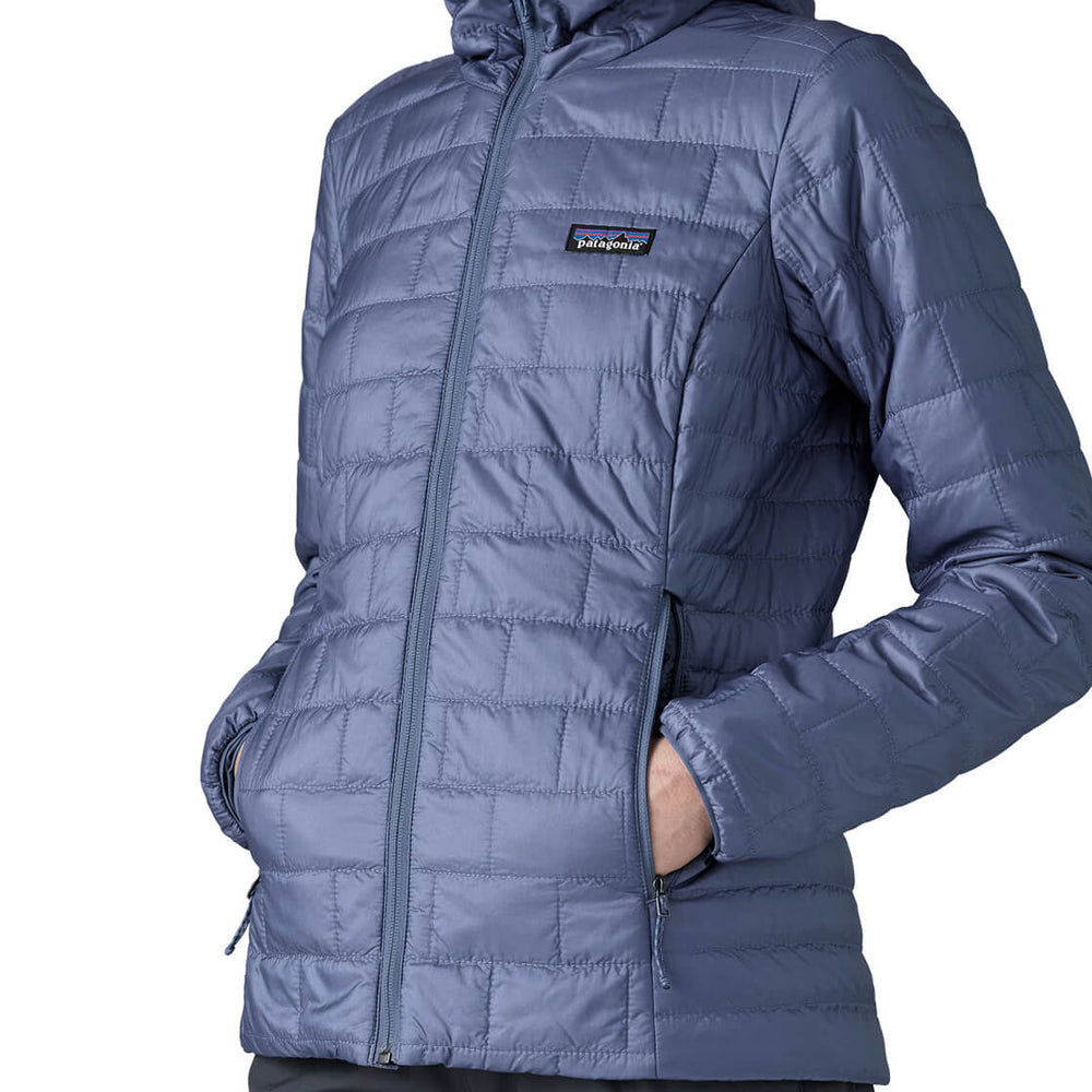 
                      
                        Patagonia W Jacket Nano Puff Hoody blue current
                      
                    