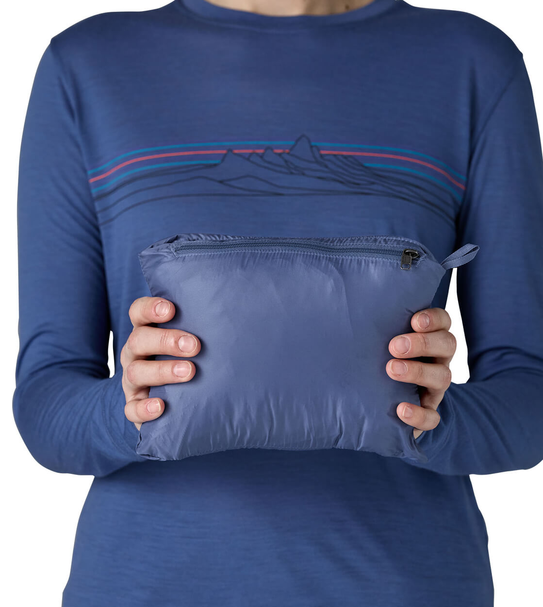 Patagonia W Jacket Nano Puff Hoody blue current