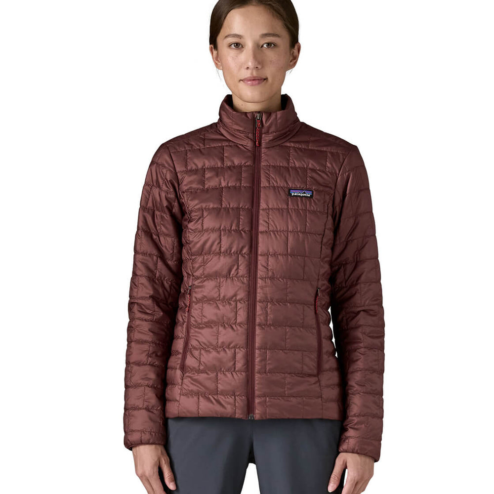 Patagonia W Jacket Nano Puff red dark ruby