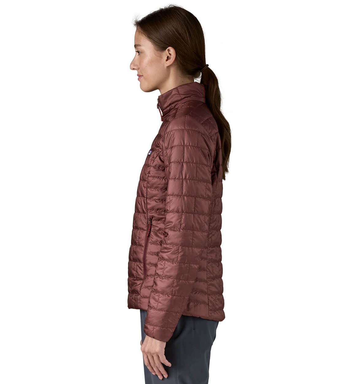 Patagonia W Jacket Nano Puff red dark ruby