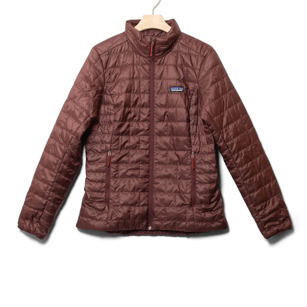 Patagonia W Jacket Nano Puff red dark ruby