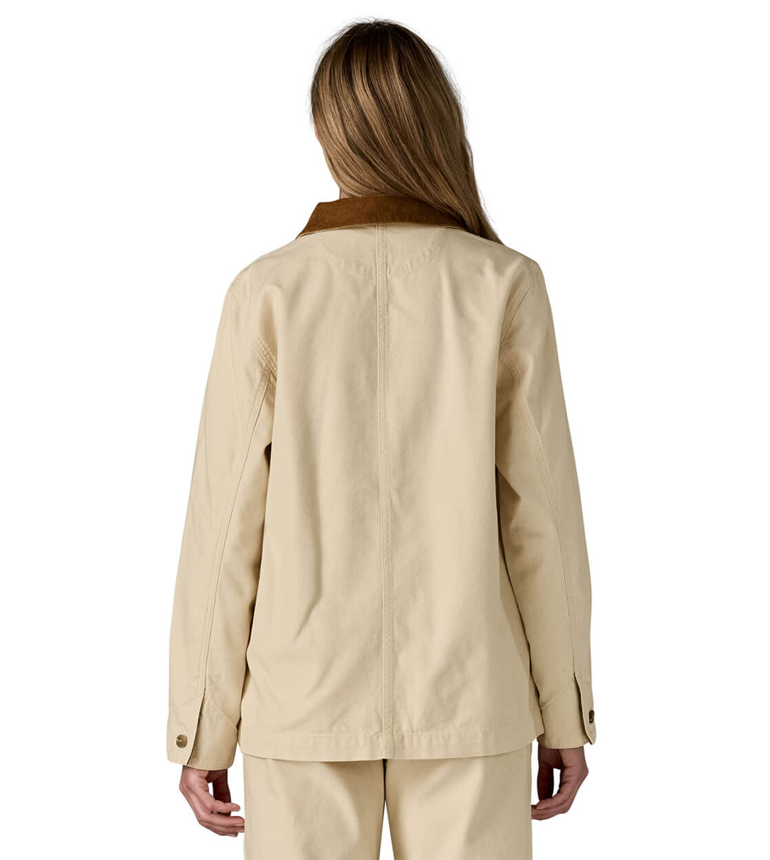 Patagonia W Jacket Point Reyes Canvas beige undyed natural