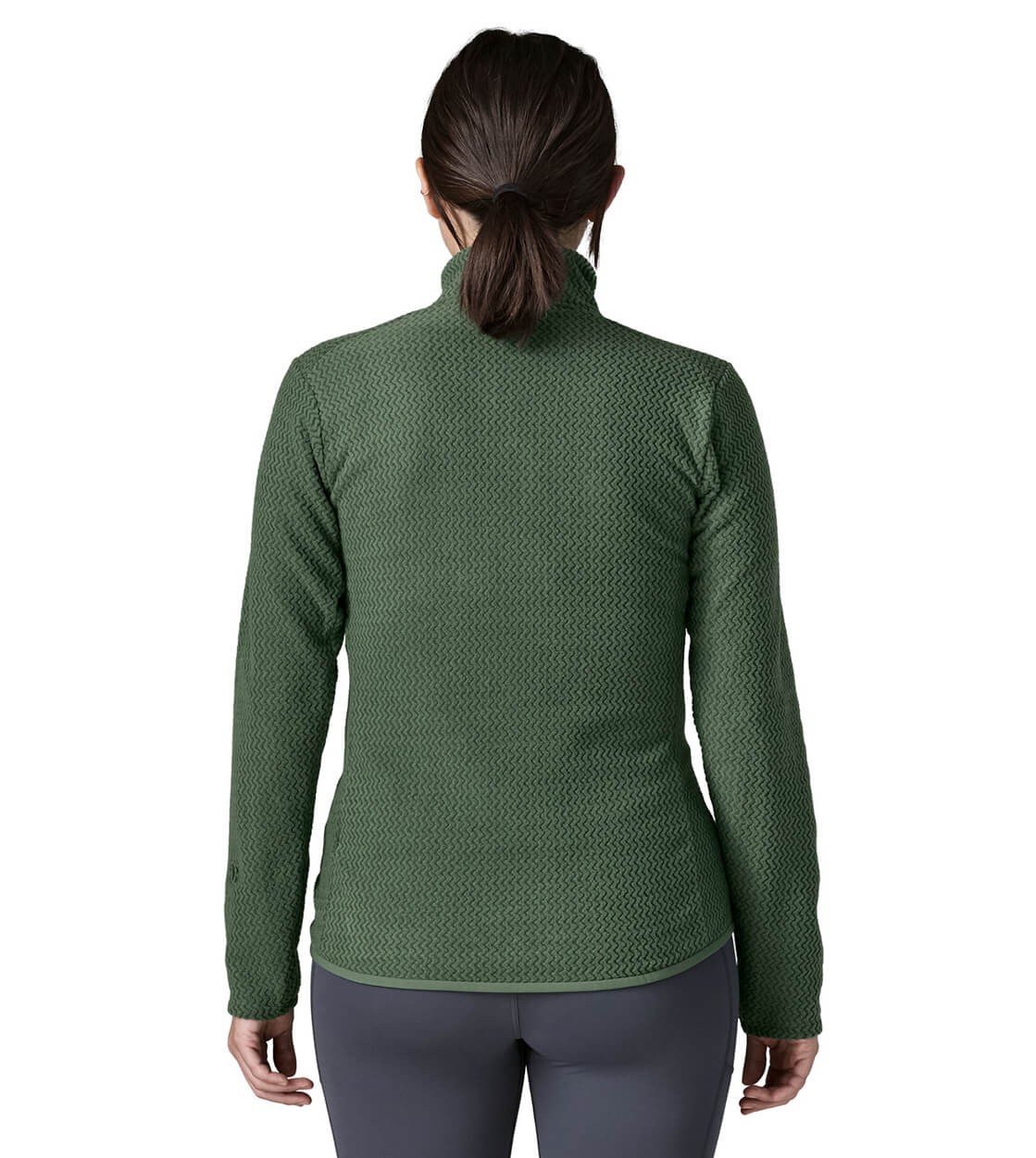 Patagonia W Jacket R1 Air green canopy