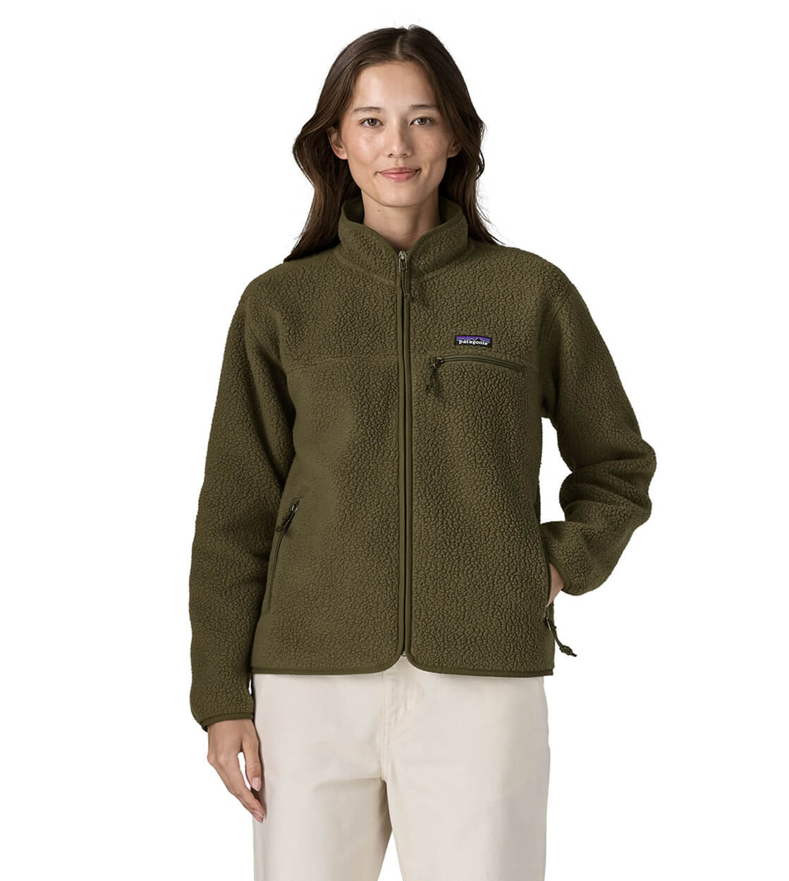 Patagonia W Jacket Retro Pile II green basin