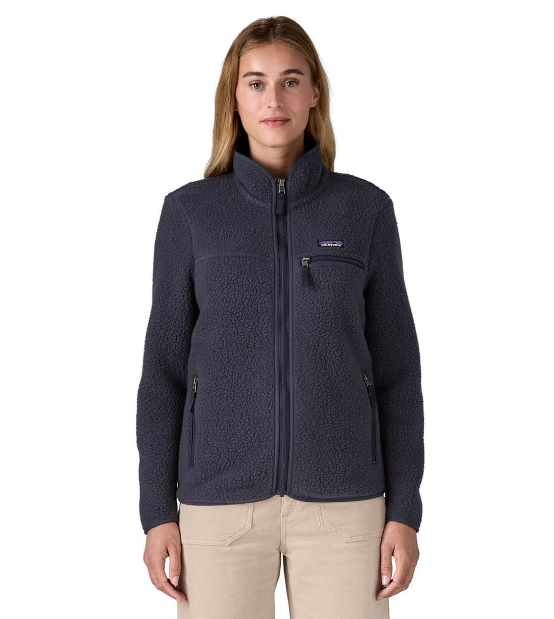 Patagonia W Jacket Retro Pile blue sunken