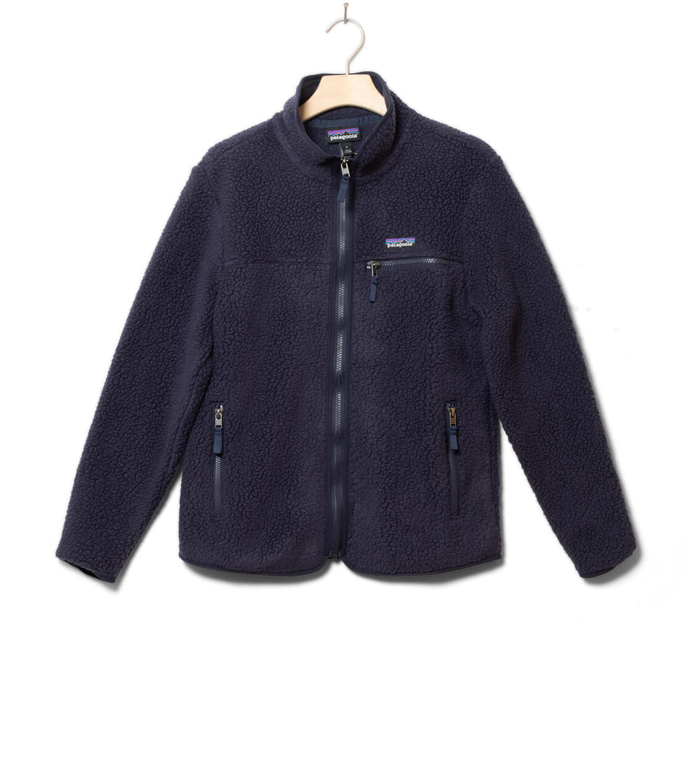 Patagonia W Jacket Retro Pile blue sunken