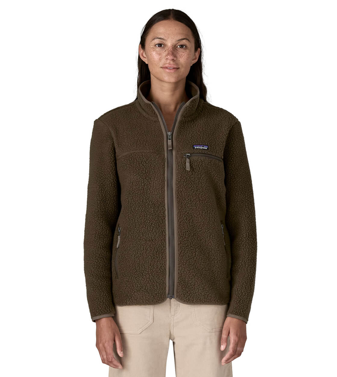 Patagonia W Jacket Retro Pile brown otter