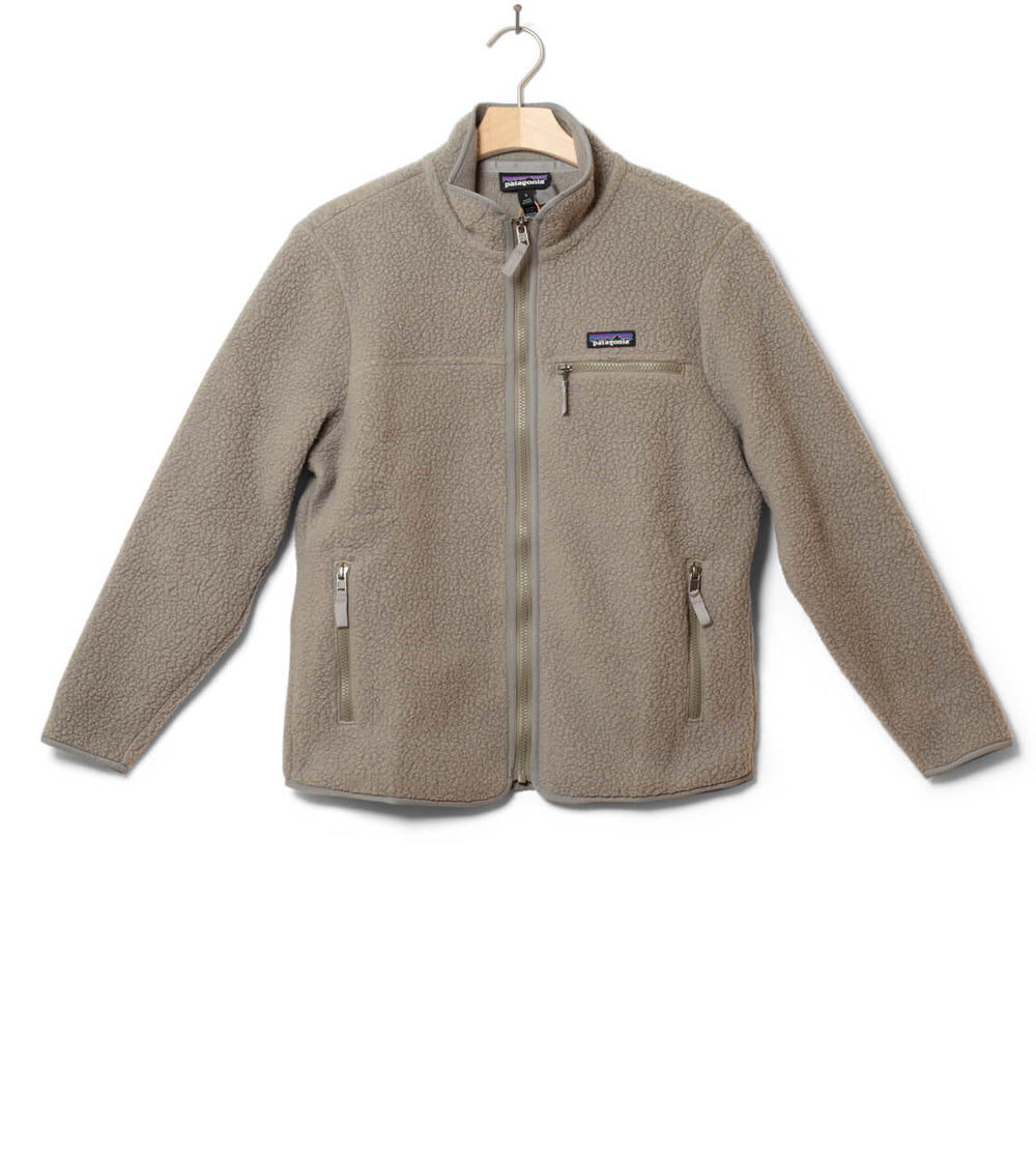 Patagonia W Jacket Retro Pile green river rock
