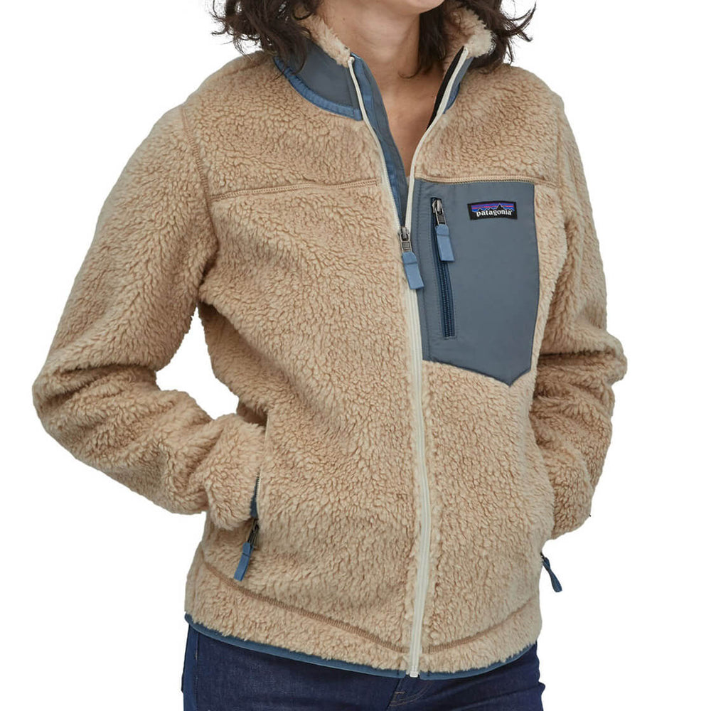 Patagonia W Jacket Retro-X beige dark natural w/plume grey