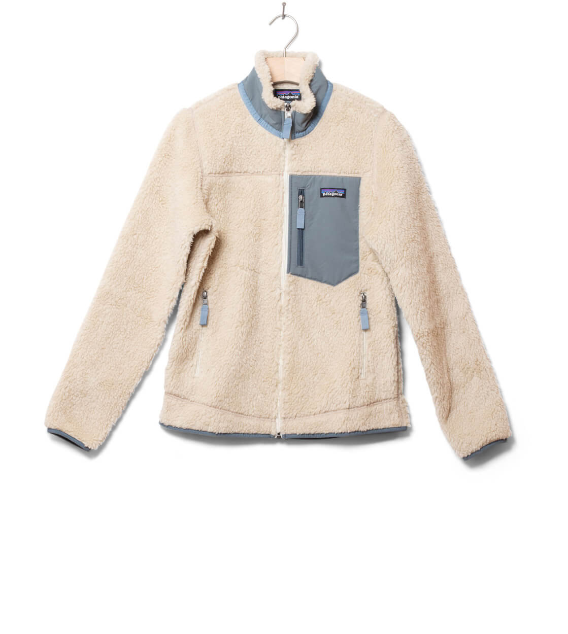 Patagonia W Jacket Retro-X beige dark natural w/plume grey
