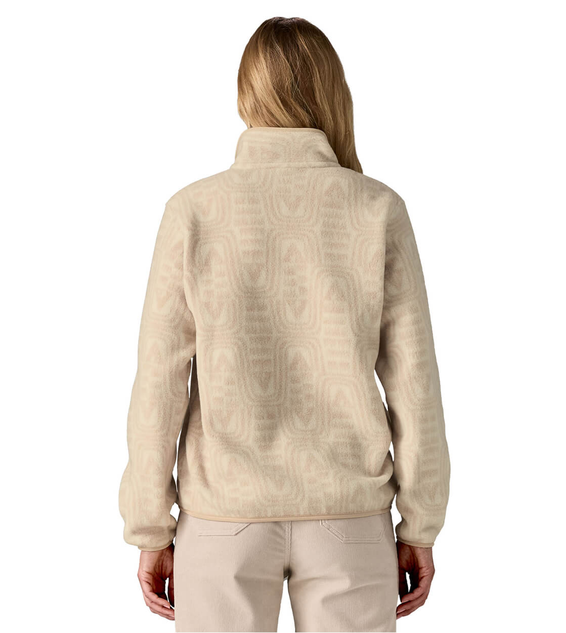 Patagonia W Jacket Synchilla LW Snap-T P/O beige flow dyno white