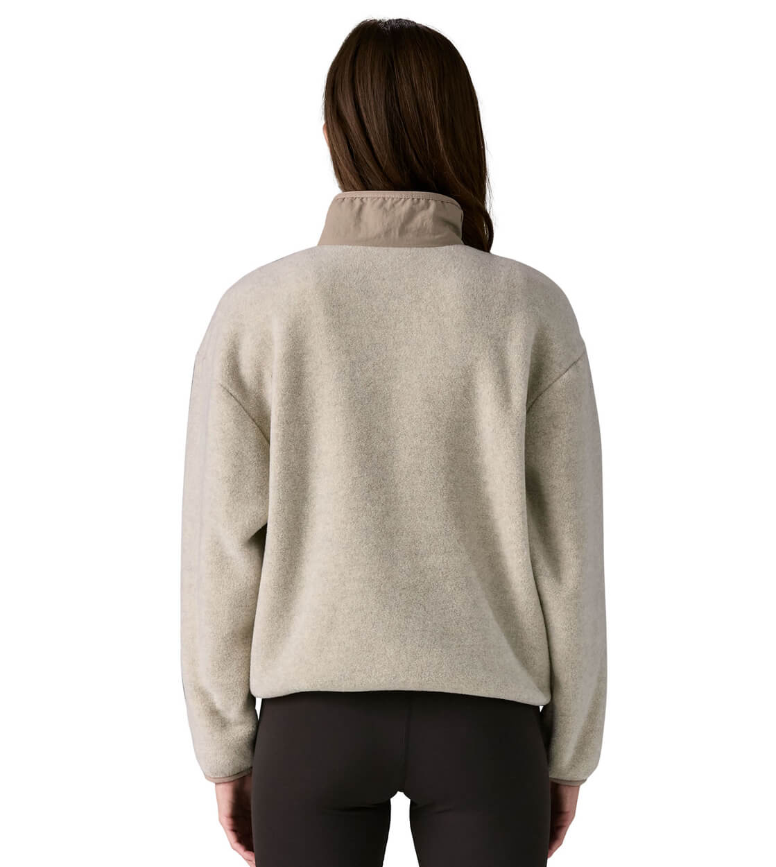 Patagonia W Jacket Synchilla beige oatmeal heather / seabird grey