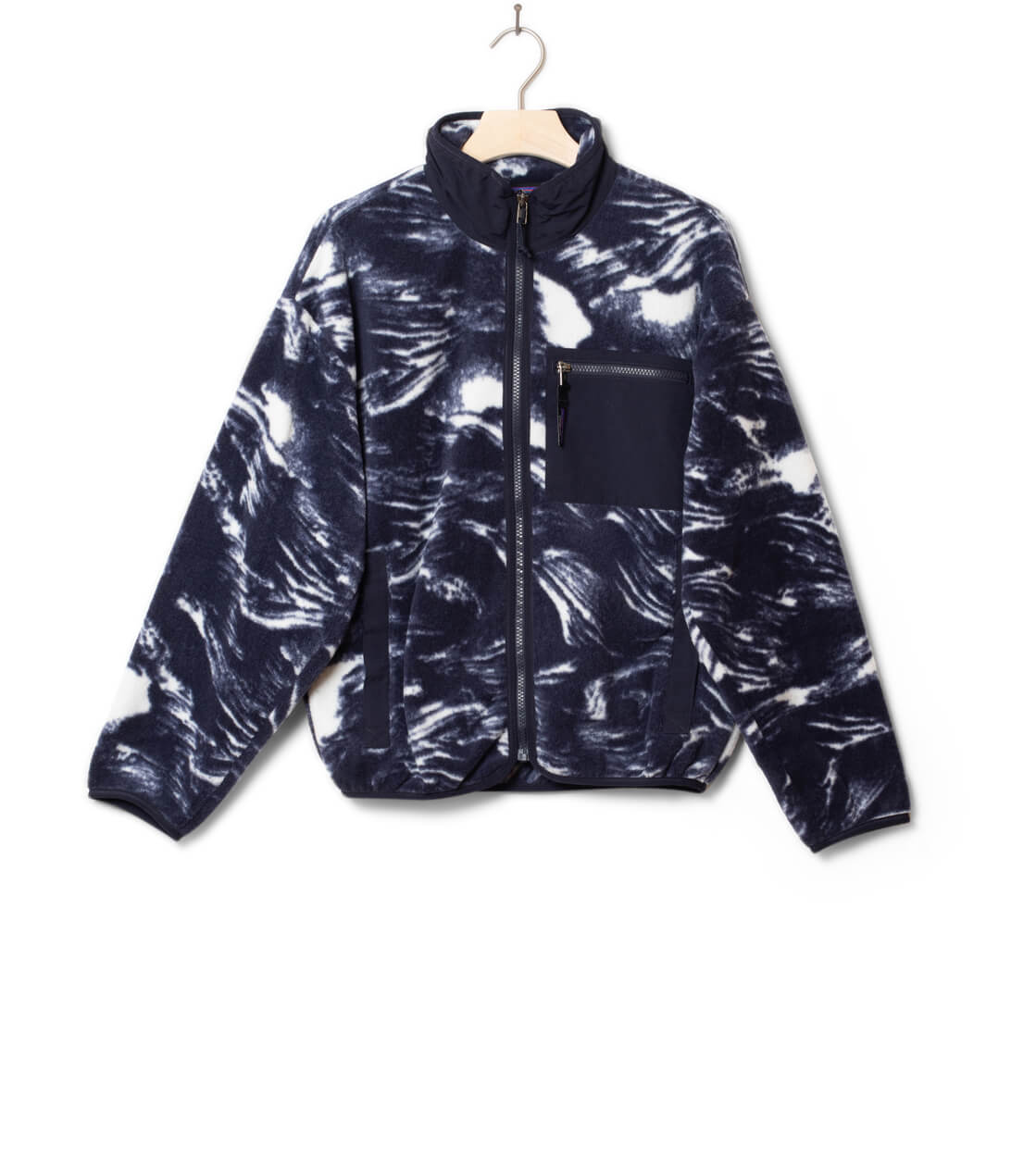 Patagonia W Jacket Synchilla blue sunken polar breeze